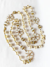 Load image into Gallery viewer, CHANEL EXCEPTIONAL GRIPOIX POURED GLASS CAMELLIA PEARL SAUTOIR