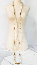 Load image into Gallery viewer, CHANEL XXL MASSIVE GRIPOIX GLASS PEARL NECKLACE OVER 6 ft
