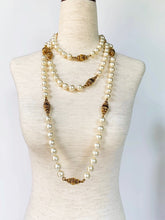 Load image into Gallery viewer, CHANEL XXL MASSIVE GRIPOIX GLASS PEARL NECKLACE OVER 6 ft