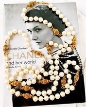 Load image into Gallery viewer, CHANEL XXL MASSIVE GRIPOIX GLASS PEARL NECKLACE OVER 6 ft