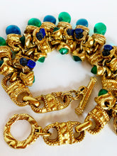 Load image into Gallery viewer, KALINGER PARIS RARE IMPORTANT 1980s NECKLACE AND EARRING SET