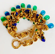 Load image into Gallery viewer, KALINGER PARIS RARE IMPORTANT 1980s NECKLACE AND EARRING SET