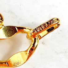 Load image into Gallery viewer, CHANEL C-H-A-N-E-L CHARMS GILT CHAIN BELT