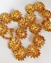 Load image into Gallery viewer, CHANEL SPECTACULAR LION SUN NECKLACE BELT EMBLAZONED WITH LOGOS