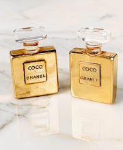 Load image into Gallery viewer, CHANEL ICONIC, VERY RARE MASSIVE PERFUME BOTTLE EARRINGS 1980s