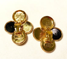 Load image into Gallery viewer, CHANEL LOGO MEDALLION COIN EARRINGS - Pristine