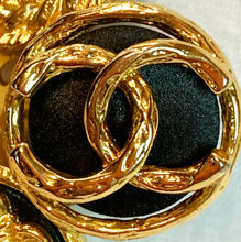 Load image into Gallery viewer, CHANEL LOGO MEDALLION COIN EARRINGS - Pristine
