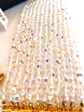 Load image into Gallery viewer, CHANEL RARE RUNWAY SET OF 2 GRIPOIX GLASS HOLOGRAPHIC BRACELETS HAUTE COUTURE