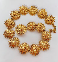 Load image into Gallery viewer, CHANEL SPECTACULAR LION SUN NECKLACE BELT EMBLAZONED WITH LOGOS