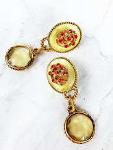 Load image into Gallery viewer, CLAIRE DEVE PARIS SPECTACULAR FRENCH 1980s CRYSTAL DROP EARRINGS