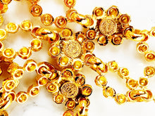 Load image into Gallery viewer, EDOUARD RAMBAUD RARE 1980s RED/ORANGE CHATELAINE CHAIN BELT