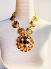 Load image into Gallery viewer, CHANEL RUNWAY MASSIVE GRIPOIX POURED GLASS PENDANT BROOCH