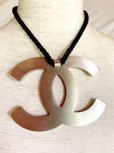 Load image into Gallery viewer, CHANEL MASSIVE RARE 2008 C FUCHSIA CC LOGO NECKLACE NEW WITH TAGS