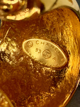 Load image into Gallery viewer, CHANEL JUMBO MATELASSÉ VINTAGE COCO CRUSH RUNWAY HOOP EARRINGS 1993 A