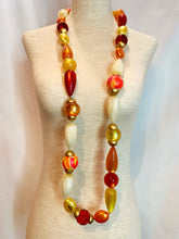 Load image into Gallery viewer, CHANEL GRIPOIX RARE GLASS PEARL AND BEAD CHUNKY MASSIVE VINTAGE SAUTOIR NECKLACE