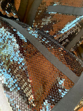 Load image into Gallery viewer, CHANEL ICONIC HISTORIC RUNWAY SEQUIN SCUBA JACKET IN RARE BLACK