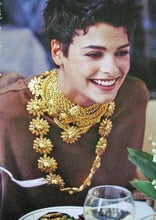 Load image into Gallery viewer, CHANEL SPECTACULAR LION SUN NECKLACE BELT EMBLAZONED WITH LOGOS