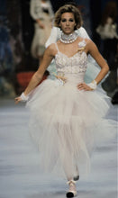 Load image into Gallery viewer, CHANEL RARE RUNWAY SET OF 2 GRIPOIX GLASS HOLOGRAPHIC BRACELETS HAUTE COUTURE