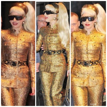 Load image into Gallery viewer, CHANEL INCREDIBLE 81 COIN GILT MEDALLION VINTAGE BELT 35 inch