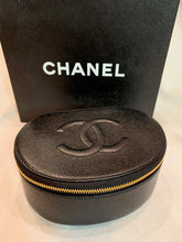 Load image into Gallery viewer, CHANEL VANITY BEAUTY CAVIAR BLACK CASE