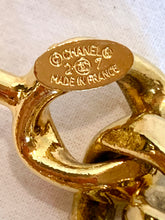 Load image into Gallery viewer, CHANEL MASSIVE LOGO CHARM VINTAGE RUNWAY BELT 40 inch