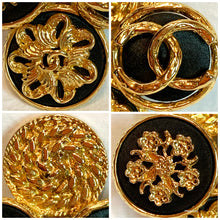 Load image into Gallery viewer, CHANEL LOGO MEDALLION COIN EARRINGS - Pristine