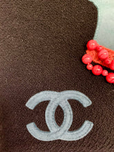 Load image into Gallery viewer, CHANEL RARE VINTAGE COCO GABRIELLE JEWELED, WOOL, LEATHER SHOPPING TOTE