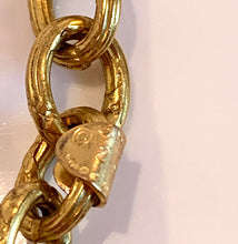 Load image into Gallery viewer, CHANEL ROBERT GOOSSENS GRIPOIX GLASS BYZANTINE CROSS BROOCH PENDANT WITH GRIPOIX NECKLACE