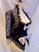 Load image into Gallery viewer, JOHN GALLIANO RARE HAUTE COUTURE 1994 RUNWAY PINK BOW CORSET JACKET