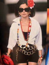 Load image into Gallery viewer, CHANEL GRIPOIX RARE GLASS PEARL AND BEAD CHUNKY MASSIVE VINTAGE SAUTOIR NECKLACE
