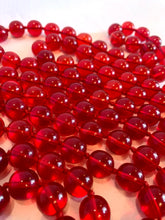 Load image into Gallery viewer, CHANEL RUNWAY GRIPOIX RED GLASS JUMBO BEADS 1992 VINTAGE XXL NECKLACE SAUOTOIR