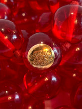 Load image into Gallery viewer, CHANEL RUNWAY GRIPOIX RED GLASS JUMBO BEADS 1992 VINTAGE XXL NECKLACE SAUOTOIR