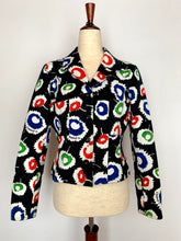 Load image into Gallery viewer, CHANEL "COCO" LOGO 1997 VINTAGE VIBRANT FLOWER LOGO JACKET