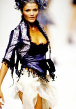 Load image into Gallery viewer, JOHN GALLIANO RARE HAUTE COUTURE 1994 RUNWAY PINK BOW CORSET JACKET
