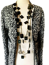 Load image into Gallery viewer, CHANEL RARE 54 PLEXI-LUCITE CC CHARMS RUNWAY 1994 LEATHER NECKLACE XXL 200 cm