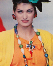 Load image into Gallery viewer, CHANEL GRIPOIX RARE GLASS PEARL AND BEAD CHUNKY MASSIVE VINTAGE SAUTOIR NECKLACE
