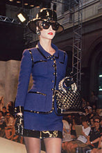 Load image into Gallery viewer, CHANEL MASSIVE LUCITE CRYSTAL FLOWER EARRINGS HAUTE COUTURE 1991