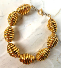 Load image into Gallery viewer, KALINGER MASSIVE VINTAGE 1980s FRENCH CHUNKY SPRIAL RESIN NECKLACE