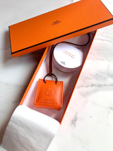 Load image into Gallery viewer, HERMÈS ORANGE MILO LEATHER SHOPPING BAG CHARM