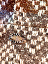 Load image into Gallery viewer, CHANEL RUNWAY CHEVRON TWEED JACKET SKIRT 2 PIECE SET 2005 AUTUMN