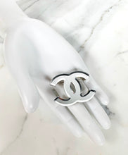 Load image into Gallery viewer, CHANEL MIRROR CC LOGO BROOCH