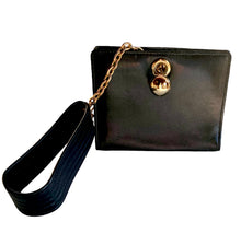 Load image into Gallery viewer, JEAN-CLAUDE JITROIS LAMBSKIN LEATHER MINI BAG WRISTLET 1986