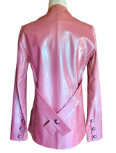 Load image into Gallery viewer, CHANEL 2016 PARIS SEOUL PINK LEATHER JACKET NEW