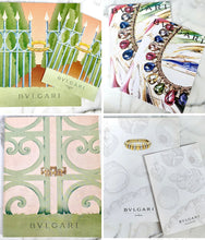 Load image into Gallery viewer, BULGARI BVLGARI VINTAGE CATALOGUES SET OF FOUR