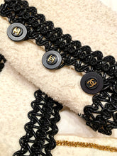 Load image into Gallery viewer, CHANEL ICONIC 1994 "SCOUBIDOU" RUNWAY JACKET SKIRT SET SUIT
