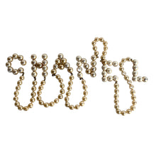 Load image into Gallery viewer, CHANEL 1991 AUTUMN RARE ICONIC PEARL LETTERS BROOCH