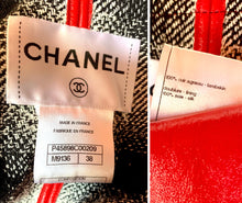 Load image into Gallery viewer, CHANEL FIRE ENGINE RED LAMBSKIN SILK LINED RUNWAY JACKET 2013 SPRING