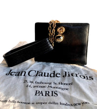 Load image into Gallery viewer, JEAN-CLAUDE JITROIS LAMBSKIN LEATHER MINI BAG WRISTLET 1986