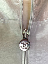 Load image into Gallery viewer, CHANEL METALLIC SILVER 2017 "CHANEL AIRSPACE" JACKET 2017 SPRING