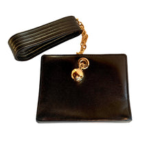 Load image into Gallery viewer, JEAN-CLAUDE JITROIS LAMBSKIN LEATHER MINI BAG WRISTLET 1986